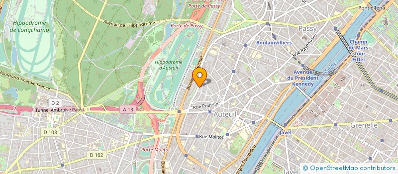 localisation de l'entreprise WINE SITTING à PARIS