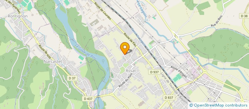 localisation de l'entreprise WINE &SPIRITS CONSULT FRANCE  ASSAT