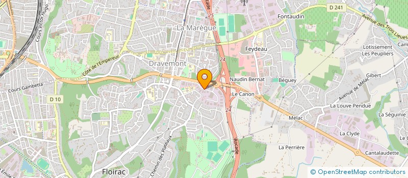 localisation de l'entreprise WINE TEAM à BORDEAUX