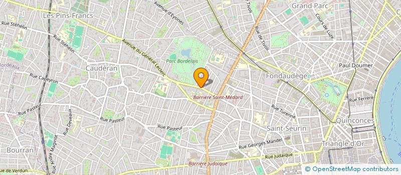 localisation de l'entreprise WINE TOUR BOOKING à BORDEAUX