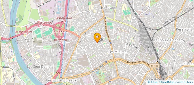 localisation de l'entreprise WINE TRAVEL AGENCY à TOULOUSE