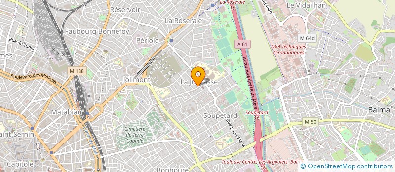 localisation de l'entreprise WINE & WALK à TOULOUSE