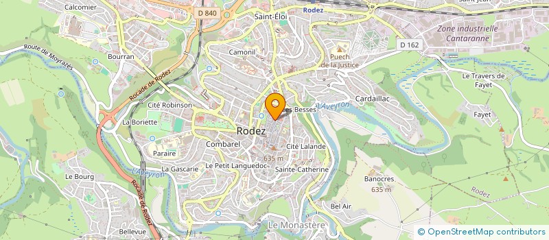localisation de l'entreprise WINELSE à RODEZ