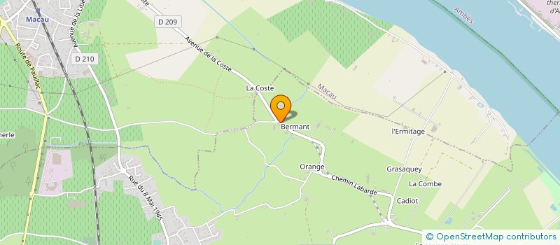 localisation de l'entreprise WINEPROTECT  LUDON-MEDOC