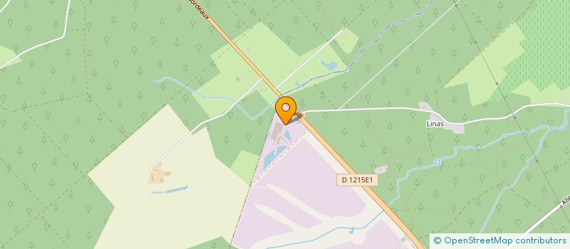 localisation de l'entreprise WINERY LOGISTIQUE  ARSAC