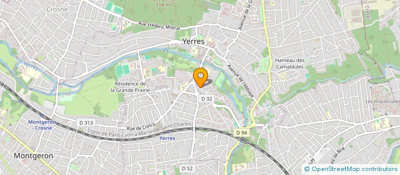 localisation de l'entreprise WINFORM à YERRES