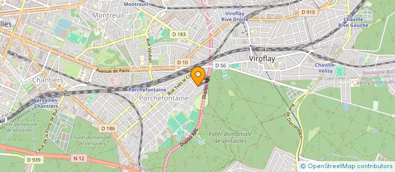 localisation de l'entreprise WING COMMUNICATION à VERSAILLES