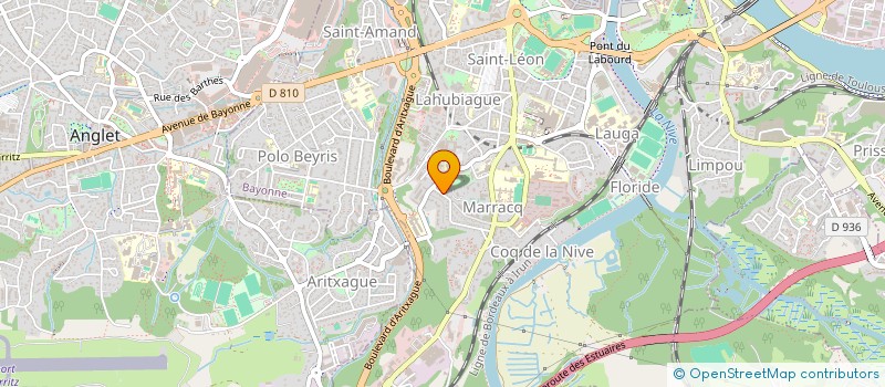 localisation de l'entreprise WING MANAGEMENT à BAYONNE