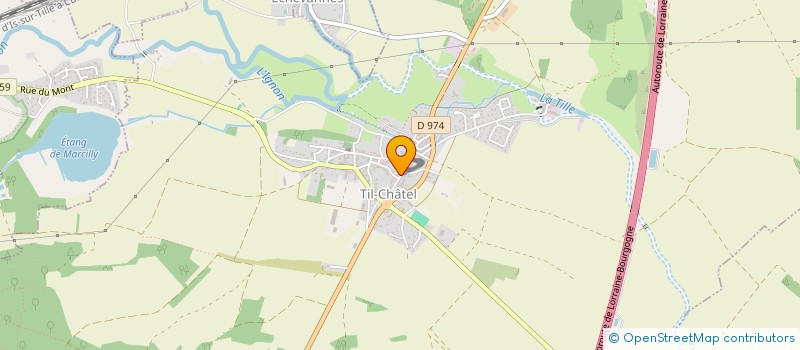 localisation de l'entreprise WING ROCK  TIL-CHATEL