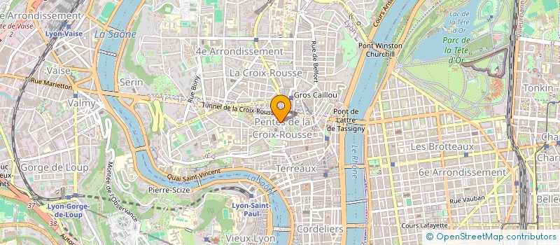 localisation de l'entreprise WING TSUN KUNG FU LYON (WTKFL) à LYON