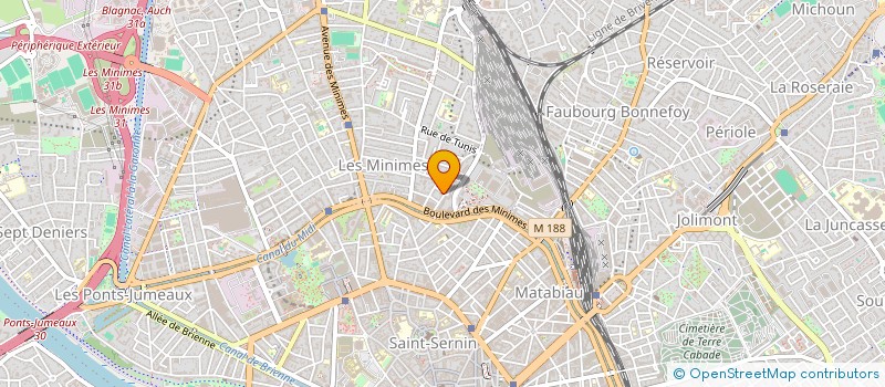 localisation de l'entreprise WINGARD à TOULOUSE