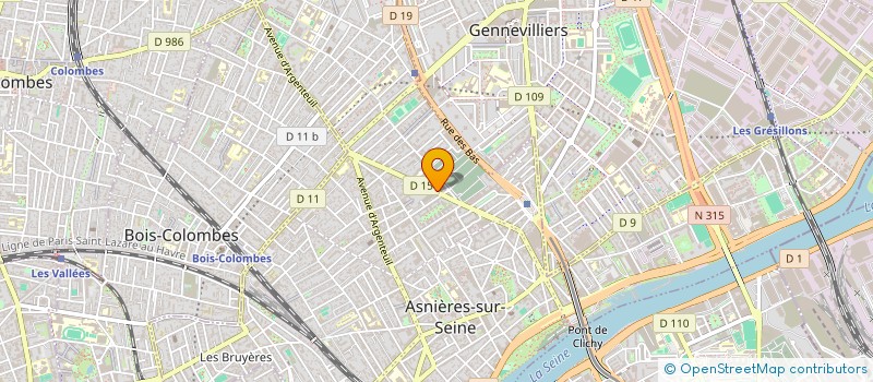 localisation de l'entreprise WINGS IMMO  ASNIERES-SUR-SEINE