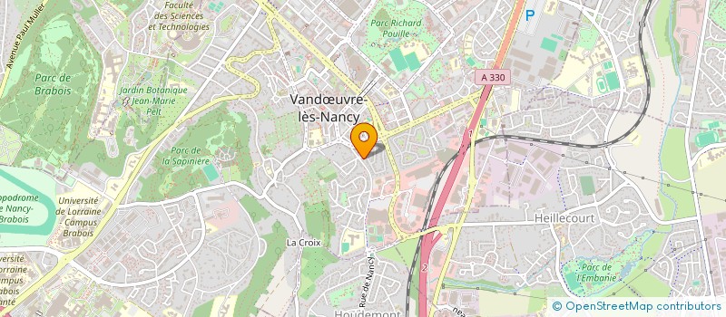 localisation de l'entreprise WINGS MASTER MOTORS  VANDUVRE-LES-NANCY