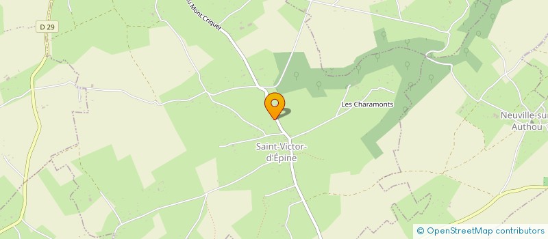 localisation de l'entreprise WINGS PUBLISHING  SAINT-VICTOR-D'EPINE