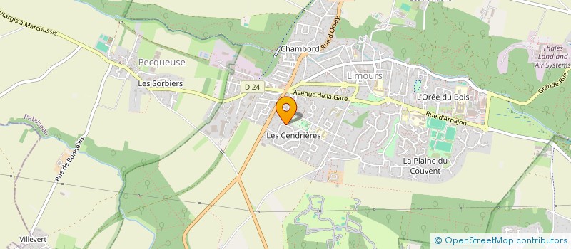 localisation de l'entreprise WINHALLA  LIMOURS