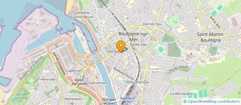 localisation de l'entreprise WINIMMO  BOULOGNE-SUR-MER