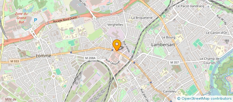 localisation de l'entreprise WINIMMO à LILLE