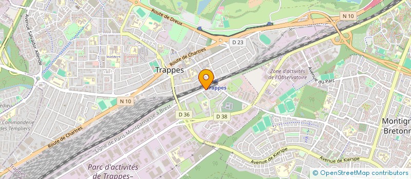 localisation de l'entreprise WINKEL à TRAPPES
