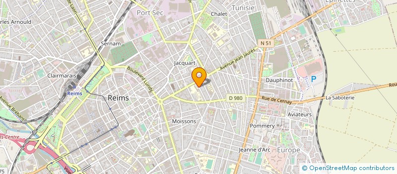 localisation de l'entreprise WINKIZZ à REIMS
