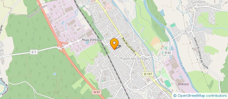 localisation de l'entreprise WINKLER  THAON-LES-VOSGES