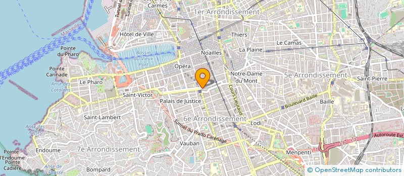 localisation de l'entreprise WINLINK  MARSEILLE