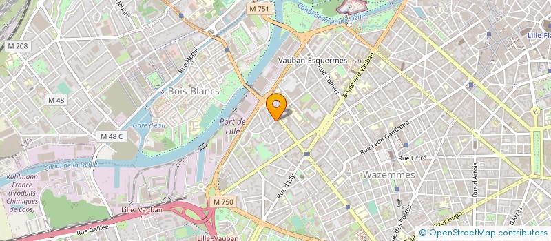 localisation de l'entreprise WINLOCK SYSTEMS  LILLE