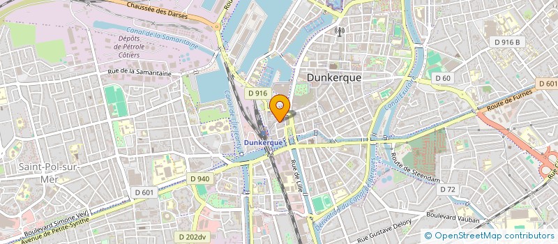 localisation de l'entreprise WINLOGIS à DUNKERQUE