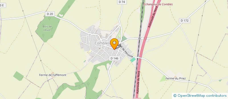 localisation de l'entreprise WINNE LOCATION  COMBLES