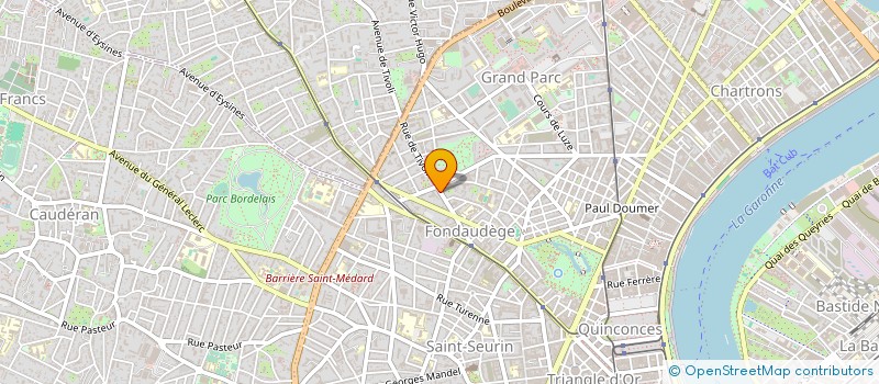 localisation de l'entreprise WINNER  BORDEAUX