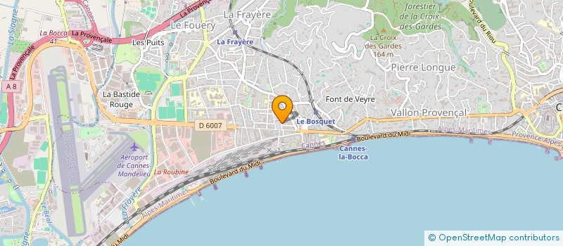 localisation de l'entreprise WINNER  CANNES