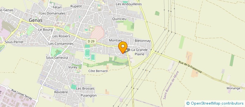 localisation de l'entreprise WINNER à GENAS