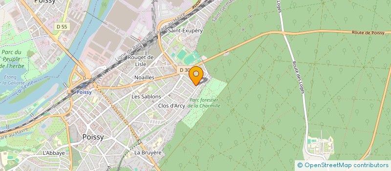 localisation de l'entreprise WINNER CONSEIL ET RECRUTEMENT  POISSY