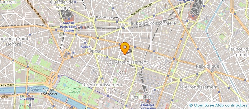 localisation de l'entreprise WINNER INTERIM à PARIS