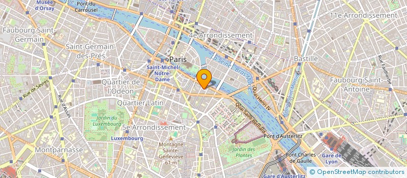 localisation de l'entreprise WINNERS à PARIS