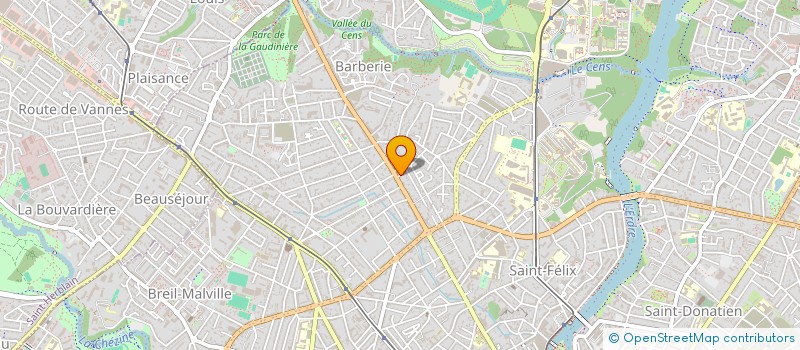 localisation de l'entreprise WINNERS' CIRCLE  NANTES