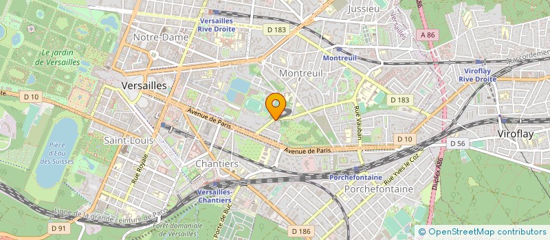 localisation de l'entreprise WINNI EQUIPEMENT à VERSAILLES