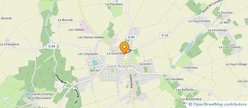 localisation de l'entreprise WINNIE  SAINT-BRANCHS