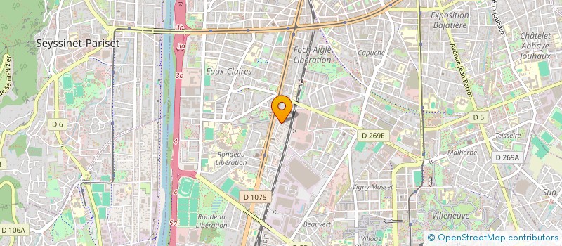 localisation de l'entreprise WINNIE DRIVE à GRENOBLE