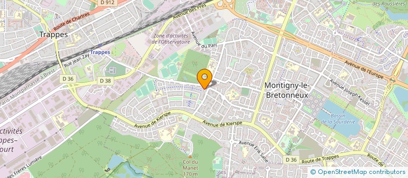 localisation de l'entreprise WINNING DIFFUSION à MONTIGNY-LE-BRETONNEUX
