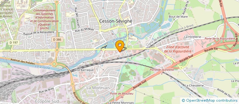localisation de l'entreprise WINNOVE MEDICAL SAS à RENNES