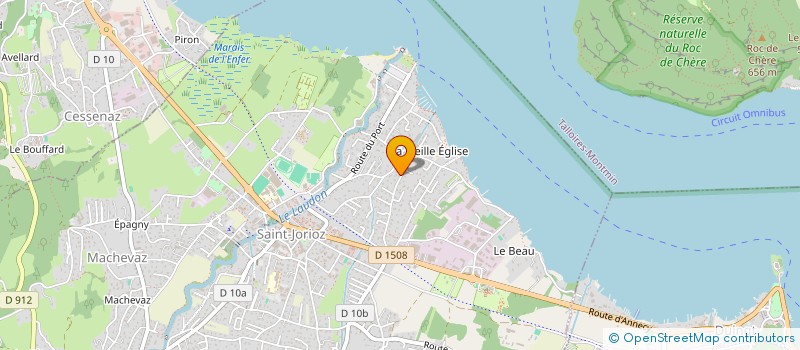 localisation de l'entreprise WINOTOPIA  SAINT-JORIOZ