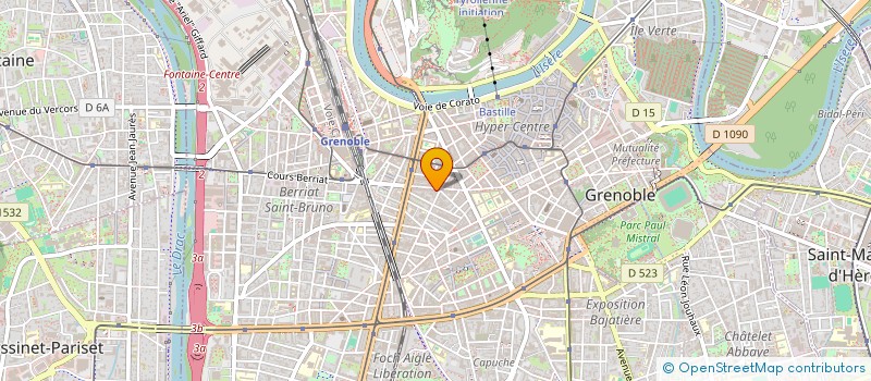 localisation de l'entreprise WINOW à GRENOBLE