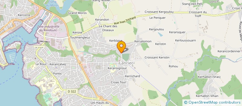 localisation de l'entreprise WINROP  CONCARNEAU