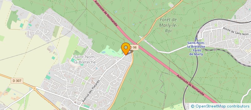 localisation de l'entreprise WINSERV  SAINT-NOM-LA-BRETECHE