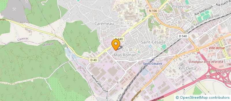 localisation de l'entreprise WINSOLAR à NIMES
