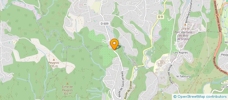 localisation de l'entreprise WINSPODIUM  AURIBEAU-SUR-SIAGNE