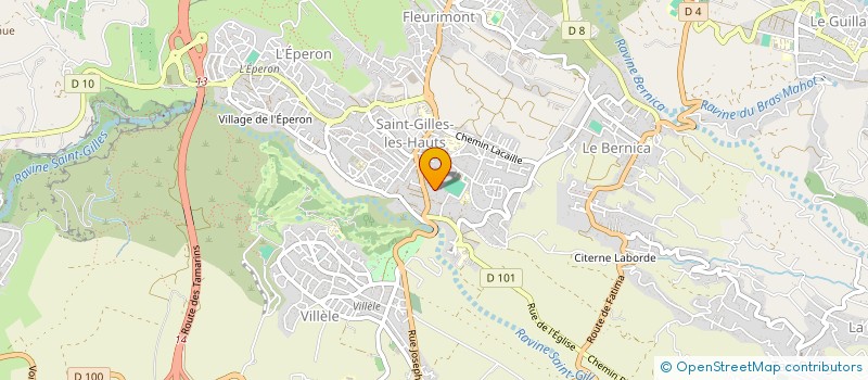 localisation de l'entreprise WINSPORT à SAINT-PAUL