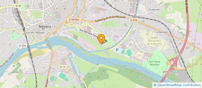localisation de l'entreprise WINSTEMA à NEVERS