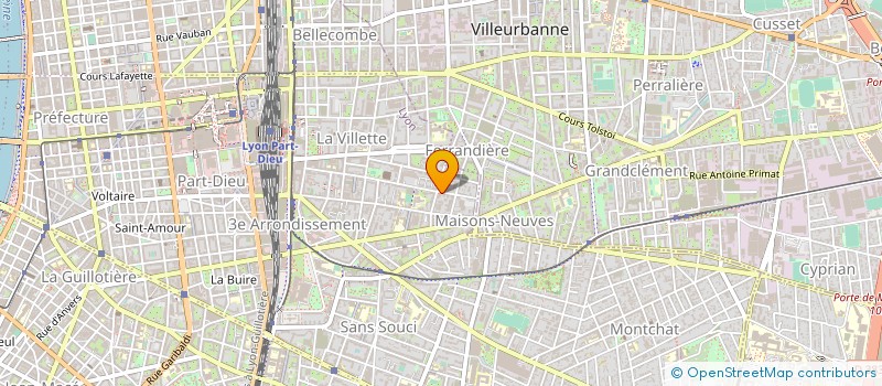 localisation de l'entreprise WINSTON ADVISORY  LYON