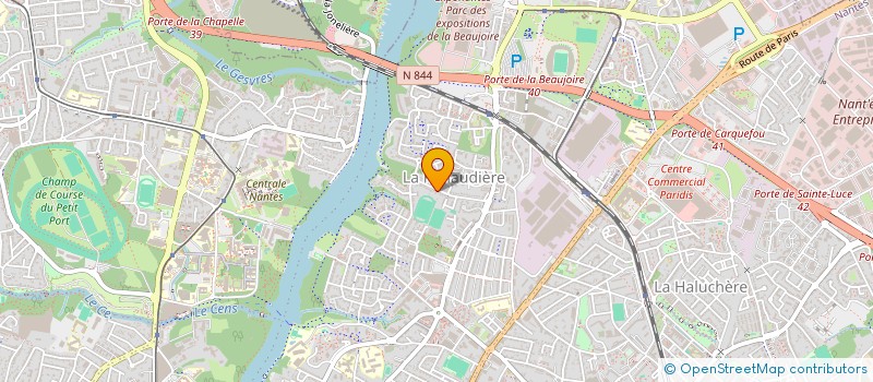 localisation de l'entreprise WINT à NANTES